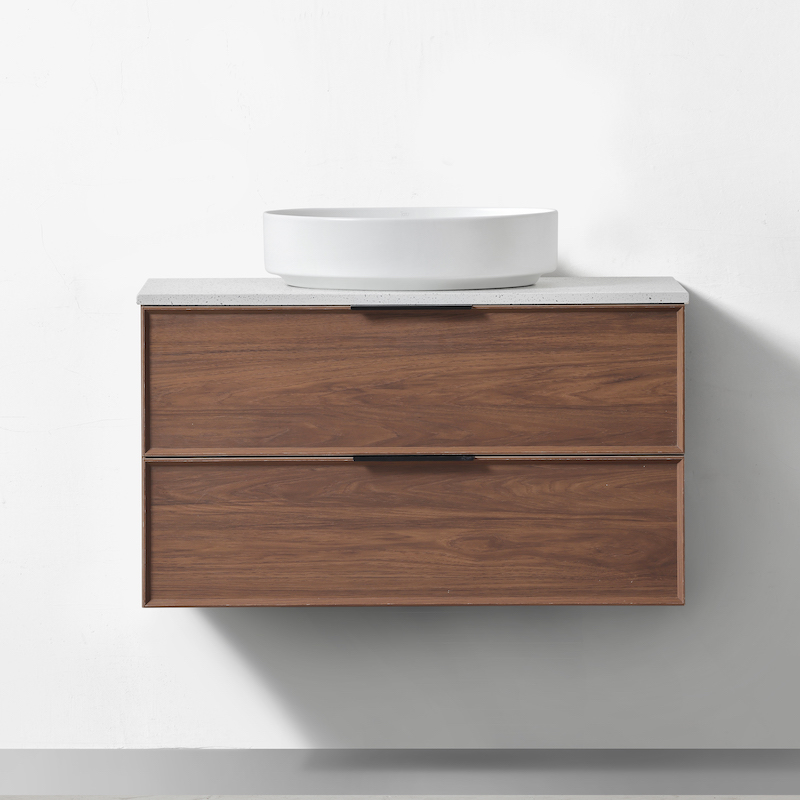 Borda 90 terrazzo mix poignée noire