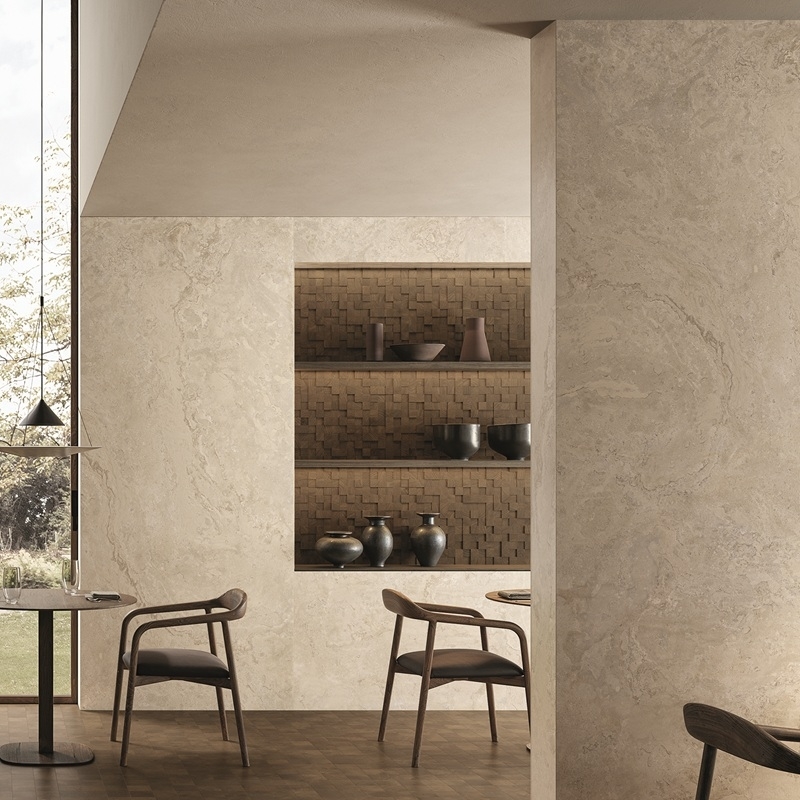 Carrelage Wengè Mosaico 3D Cube