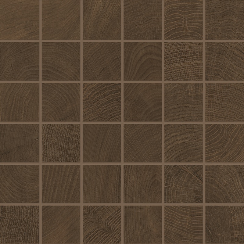 Carrelage W-Circles Mosaico Wengè