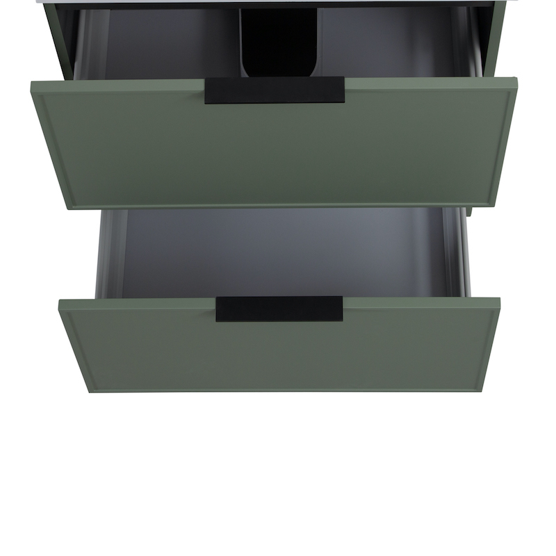 Tiroirs ouverts Feety 70 sauge