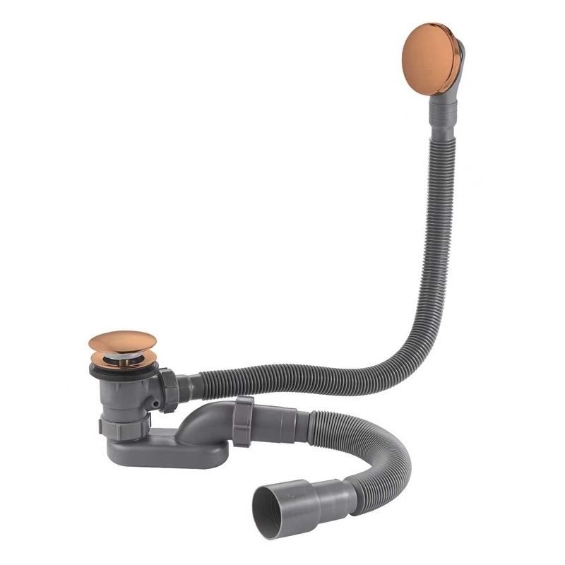 Vidage de baignoire bronze