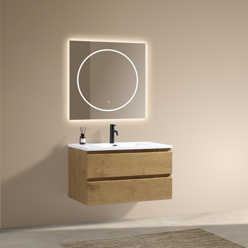 Meuble Soho 90 cm vasque blanche