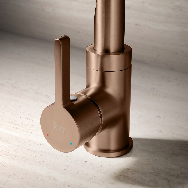 Mitigeur lavabo Craft bronze brossé