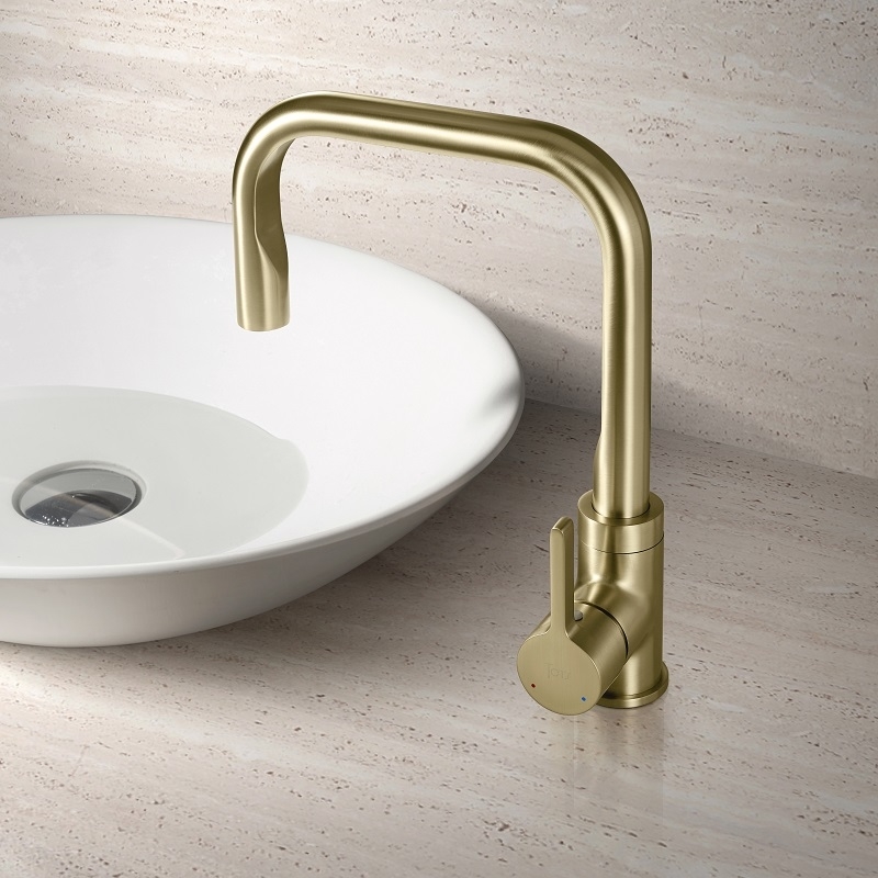Mitigeur lavabo Craft Or brossé