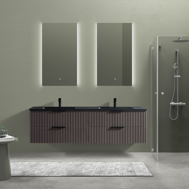 Meuble salle de bain Ark Hazelnut 180 cm
