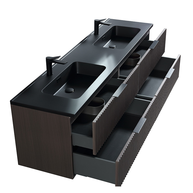 Ark 180 Hazelnut vasque noire