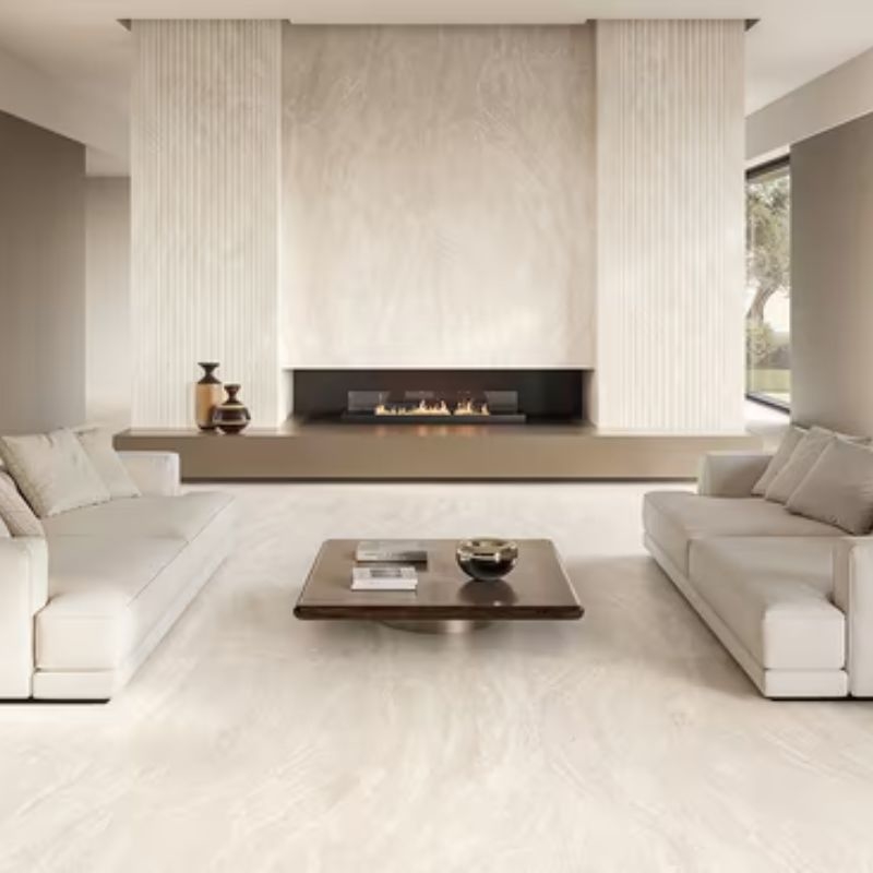 Carrelage Dual Travertine Poro chiuso white