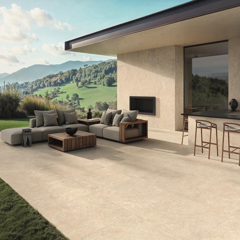 Carrelage Pierre Unique Bourg Beige Minimal Variée
