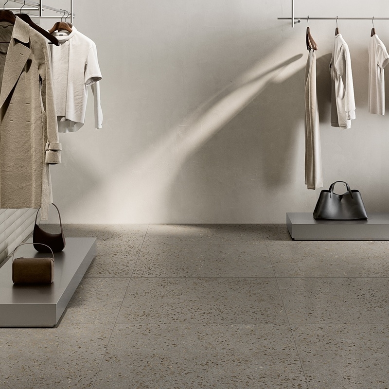 Carrelage Terrazo Fioranese Bits Grey