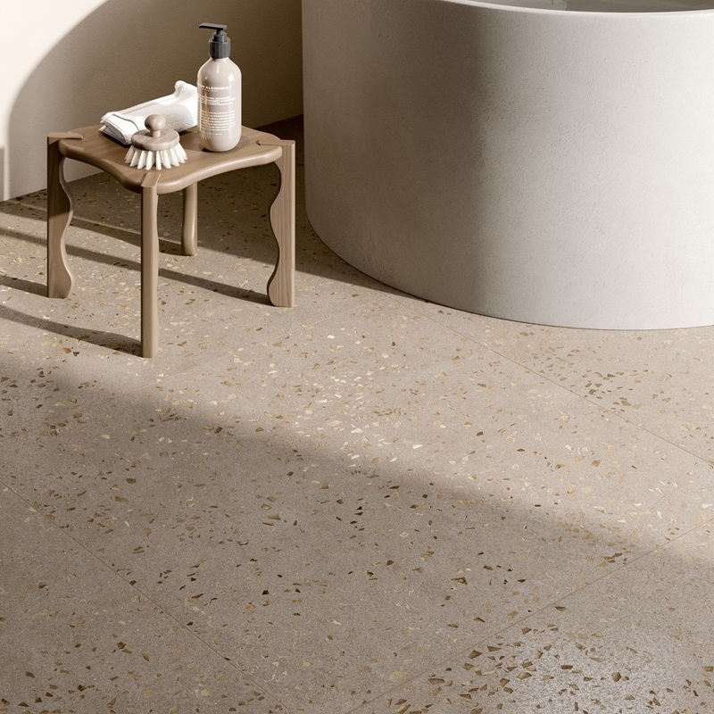 Carrelage Terrazo Fioranese Bits Greige