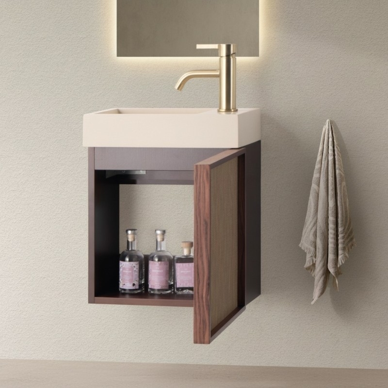 Petit lave-mains 40 cm bois Natura