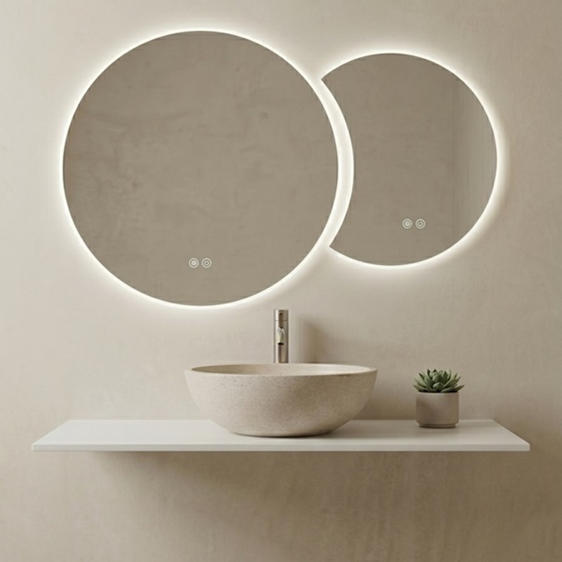 Plan pour meuble de salle de bain white
