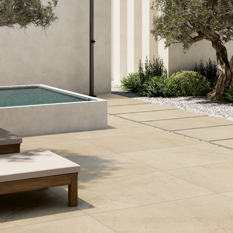 Carrelage pierre Côte Fioranese Sable