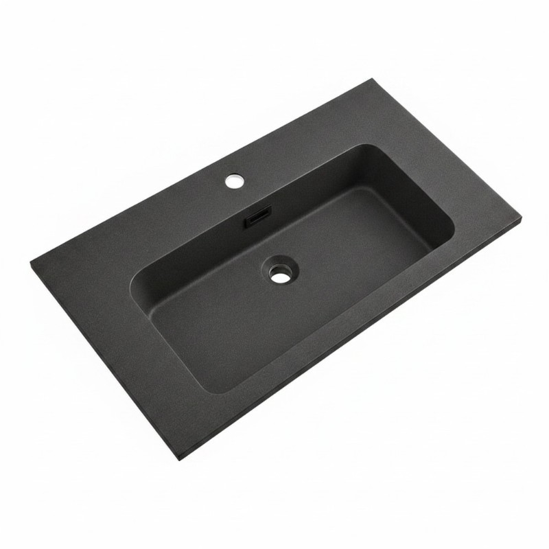 Vasque 91 cm anthracite pigmenté