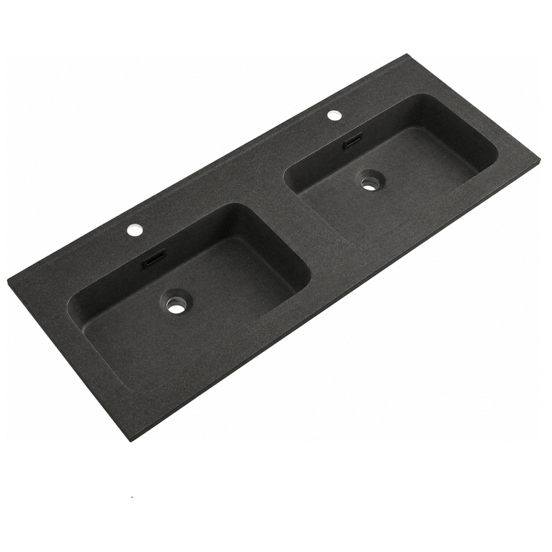Vasque 121 cm anthracite pigmenté