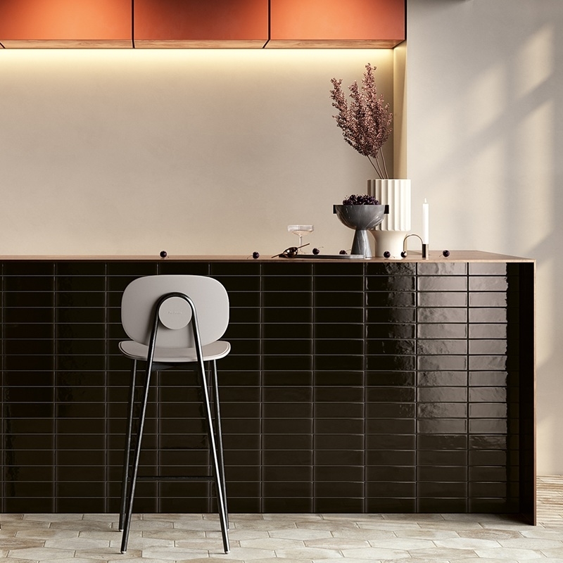 Carrelage Ceramica Fioranese Petite Brick Nero