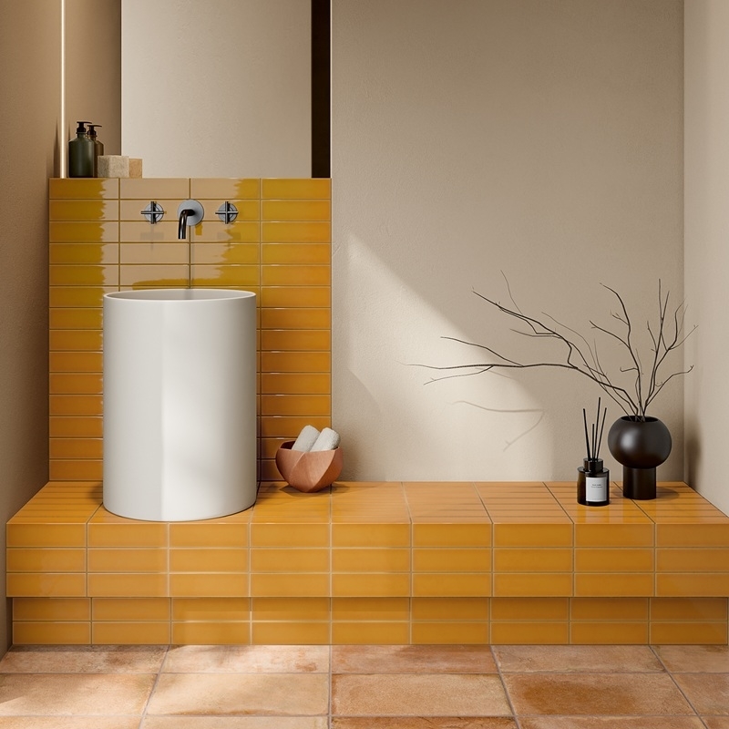 Carrelage Ceramica Fioranese Petite Brick Ocra