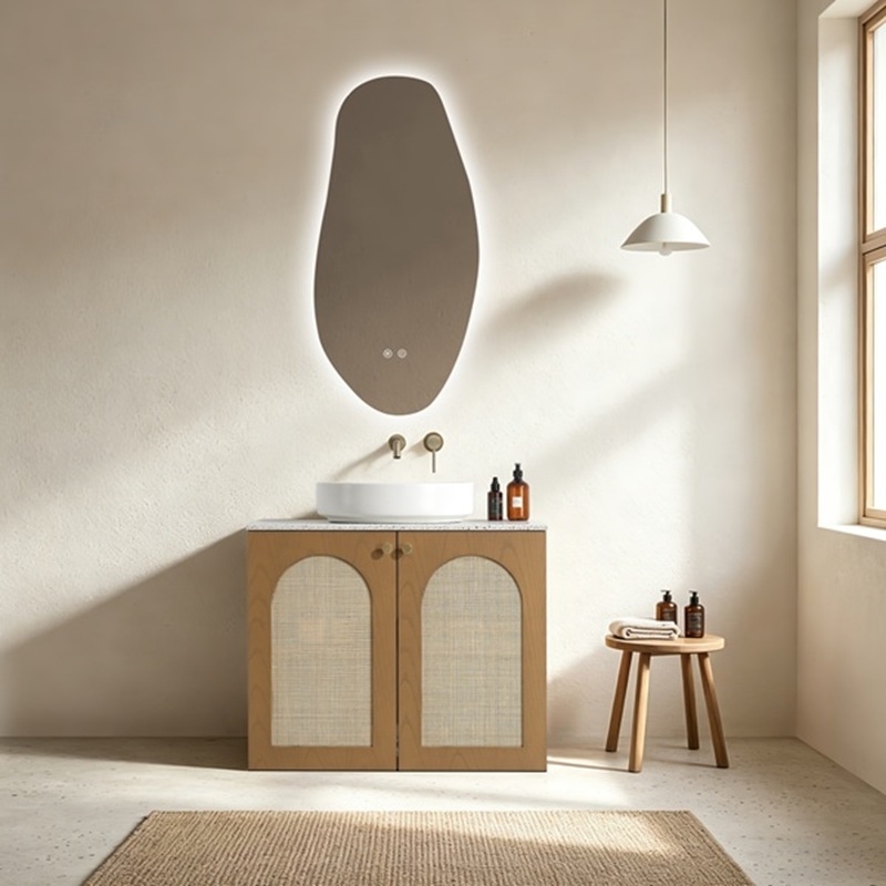 Meuble Canopy 90 cm plan en terrazzo