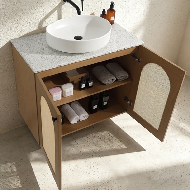 Meuble Canopy 90 cm plan en terrazzo