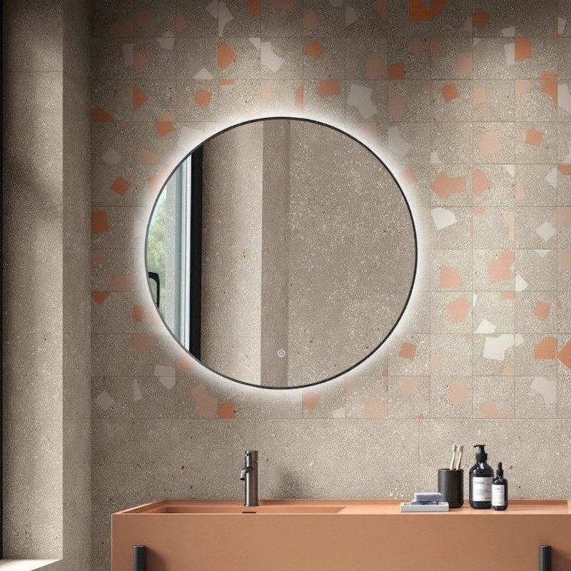 miroir rétroéclairé 70 cm