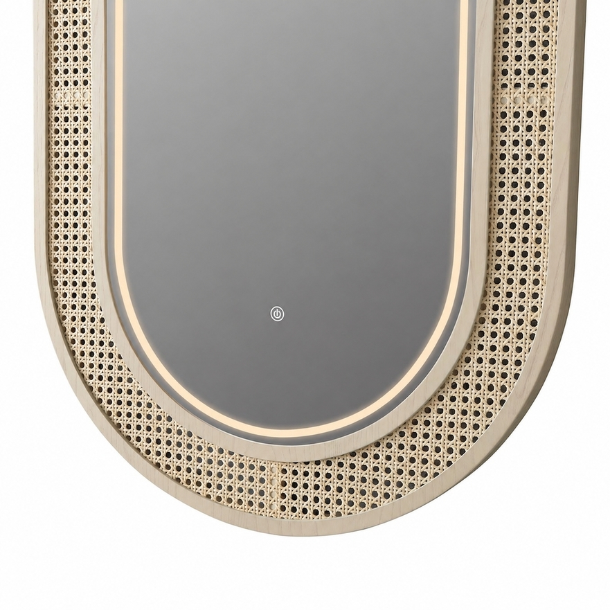 Miroir Raphia bas