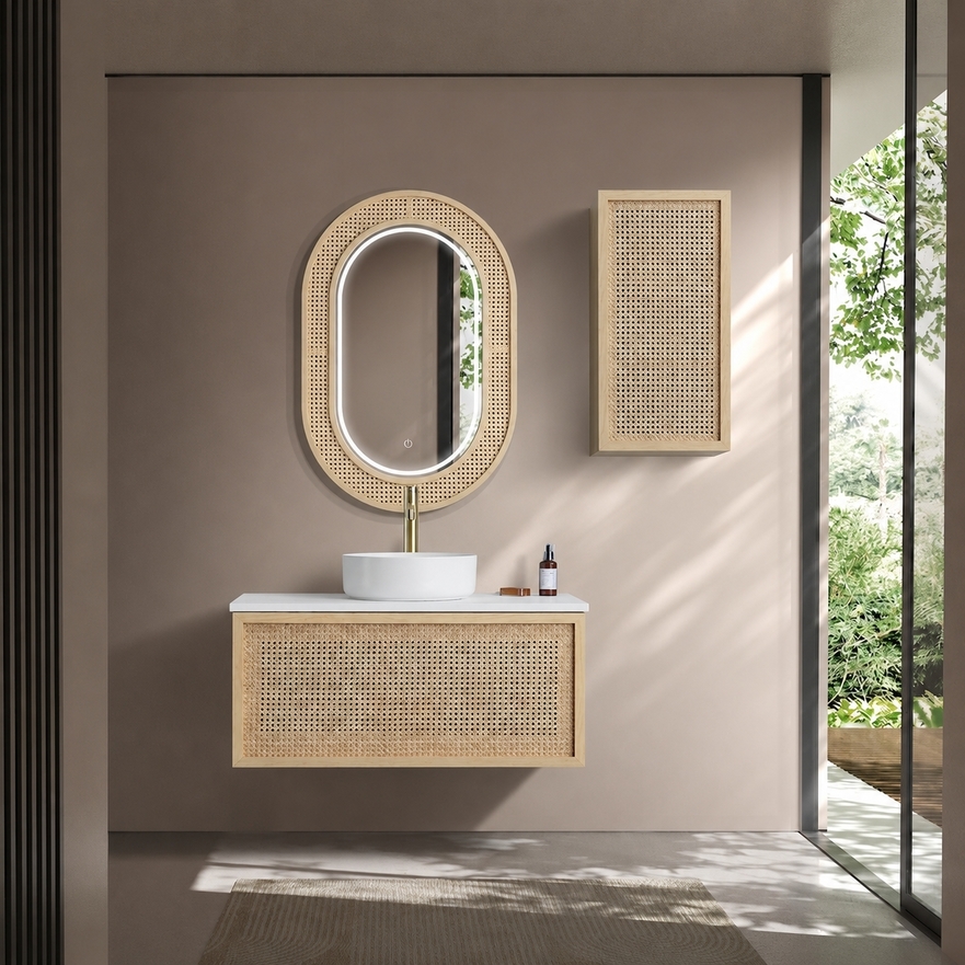 Miroir salle de bain LED Raphia