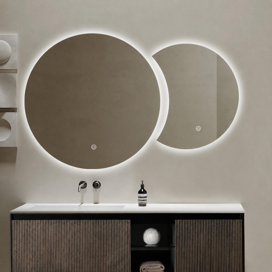 Miroir Moon LED