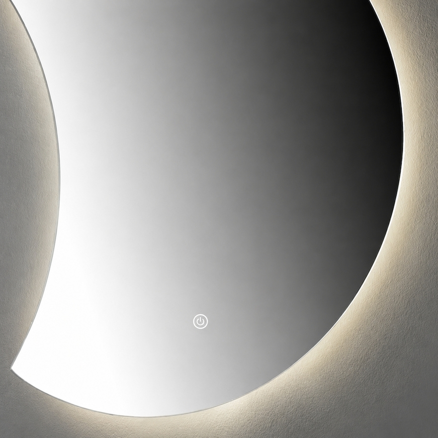 Miroir Forme Lune