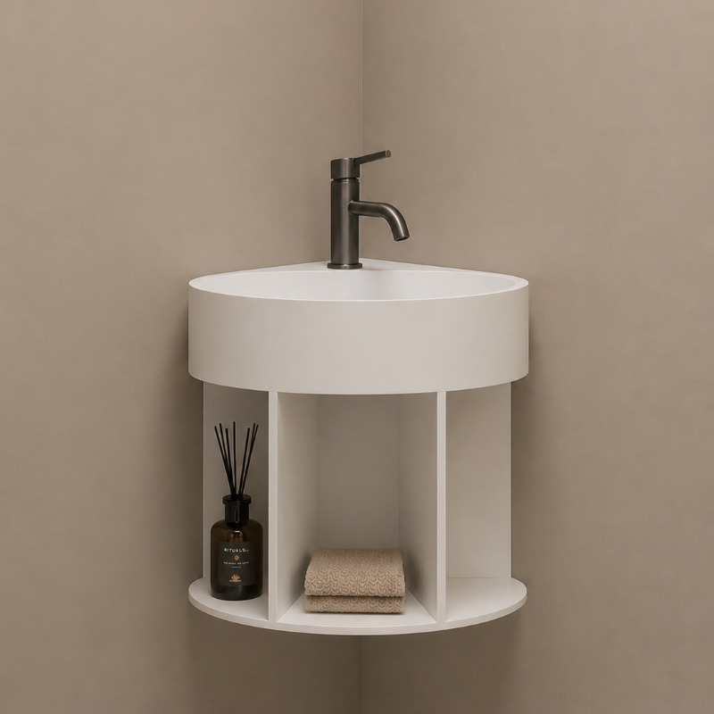 Calice blanc mat
