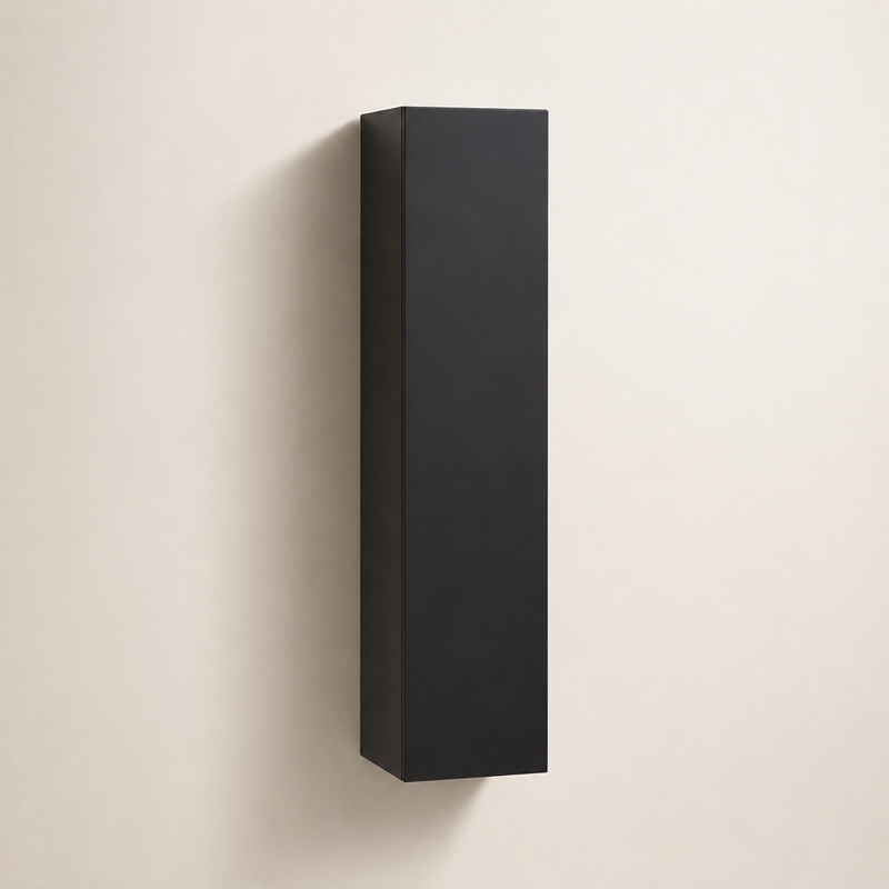 Armoire de rangement Alia noir mat
