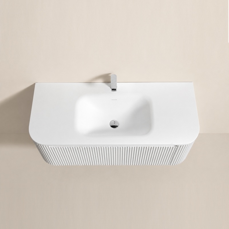 Meuble arrondie 120 cm 