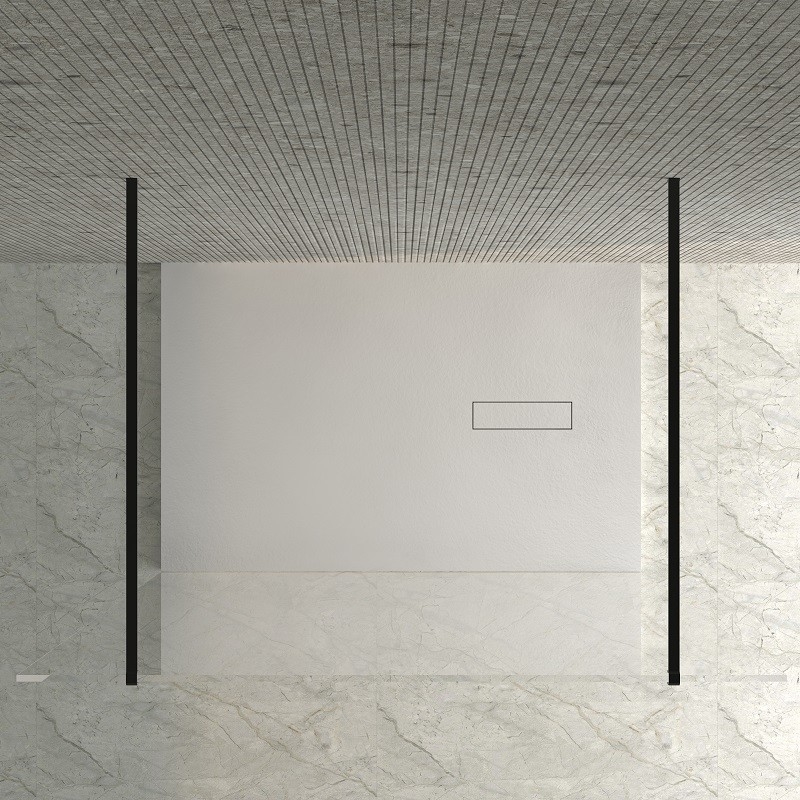 Receveur blanc Pietra 100 x 80 cm
