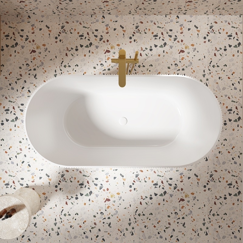 Baignoire ilot blanc
