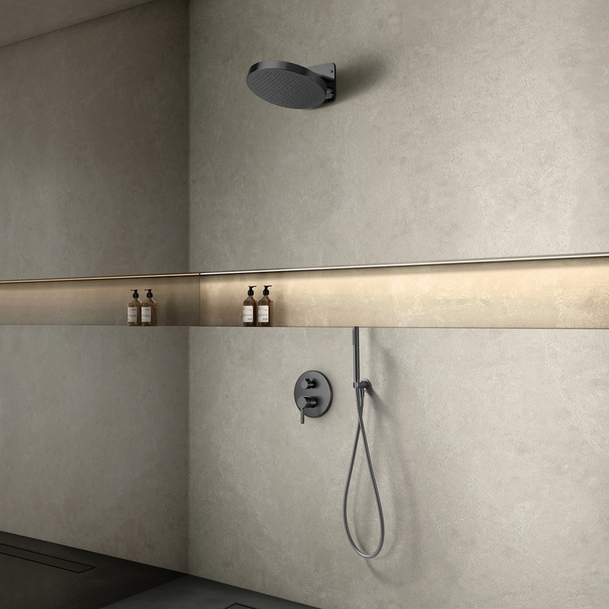 Kit de douche encastrable Cezela avec plafond pluie RainShower
