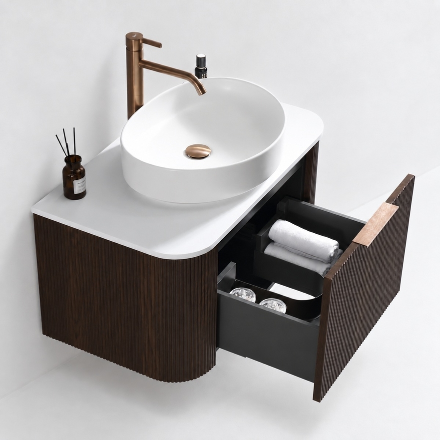 Meuble bois coffee Cannelo 80 cm