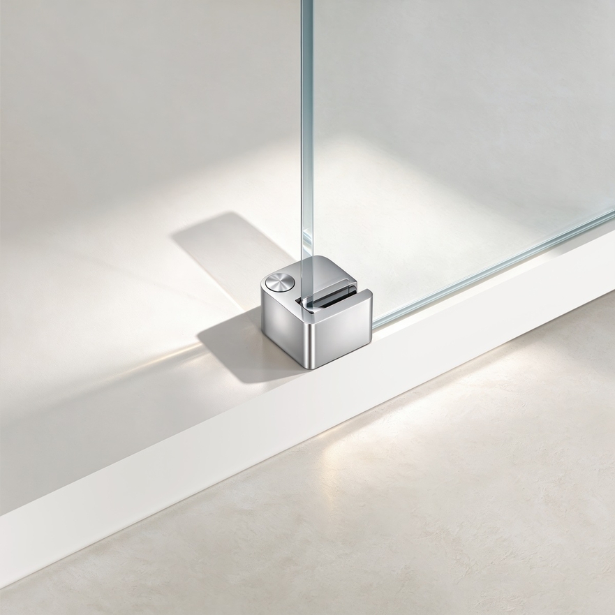 Paroi de douche italienne transparente