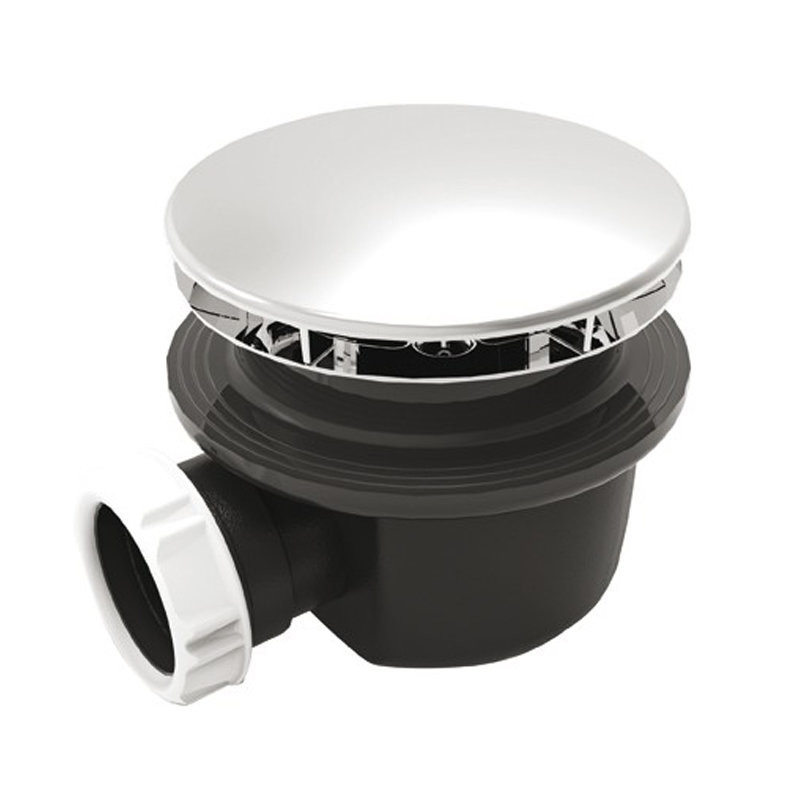 Bonde de douche horizontale extra plate