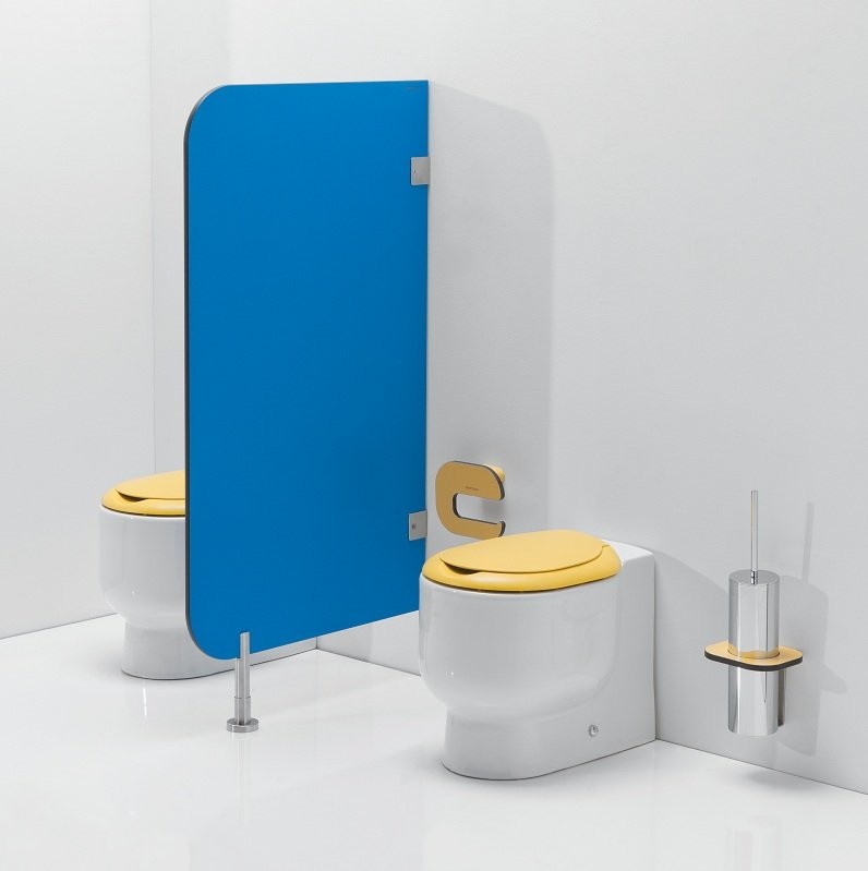 WC enfant et abattant jaune : les toilettes pour petits enfants