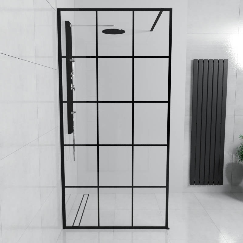 Paroi de douche fixe verrière