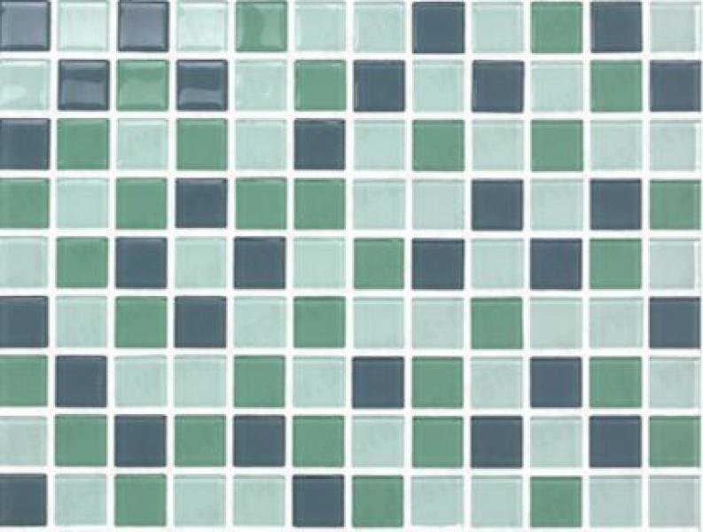 Mosaïque mix Vert pâle / foncé