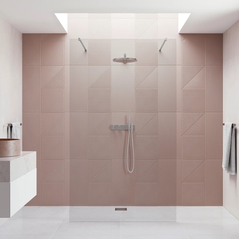 Carrelage Bits Celadon, Cider et Tundra mat et glossy