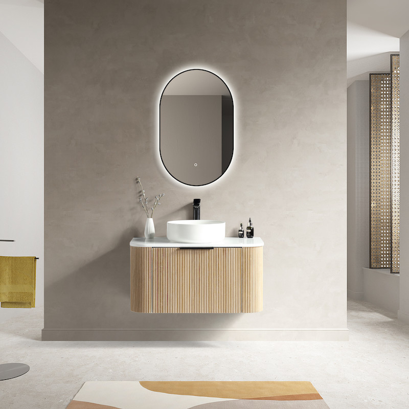 Colonne bain douche or