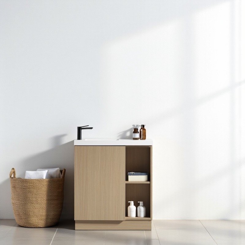 Rotan meubelgreep ronde knop