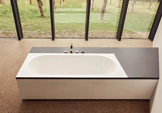 Baignoire encastrée