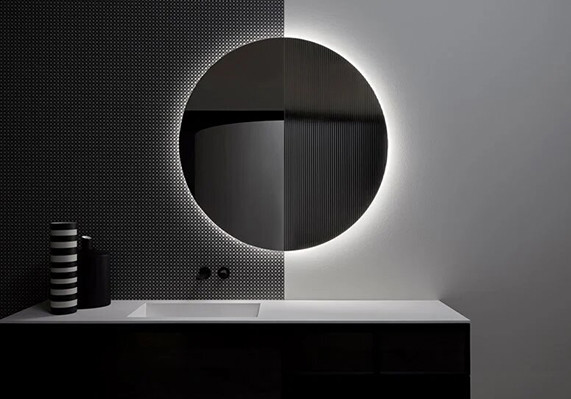 Applique et Miroir salle de bain