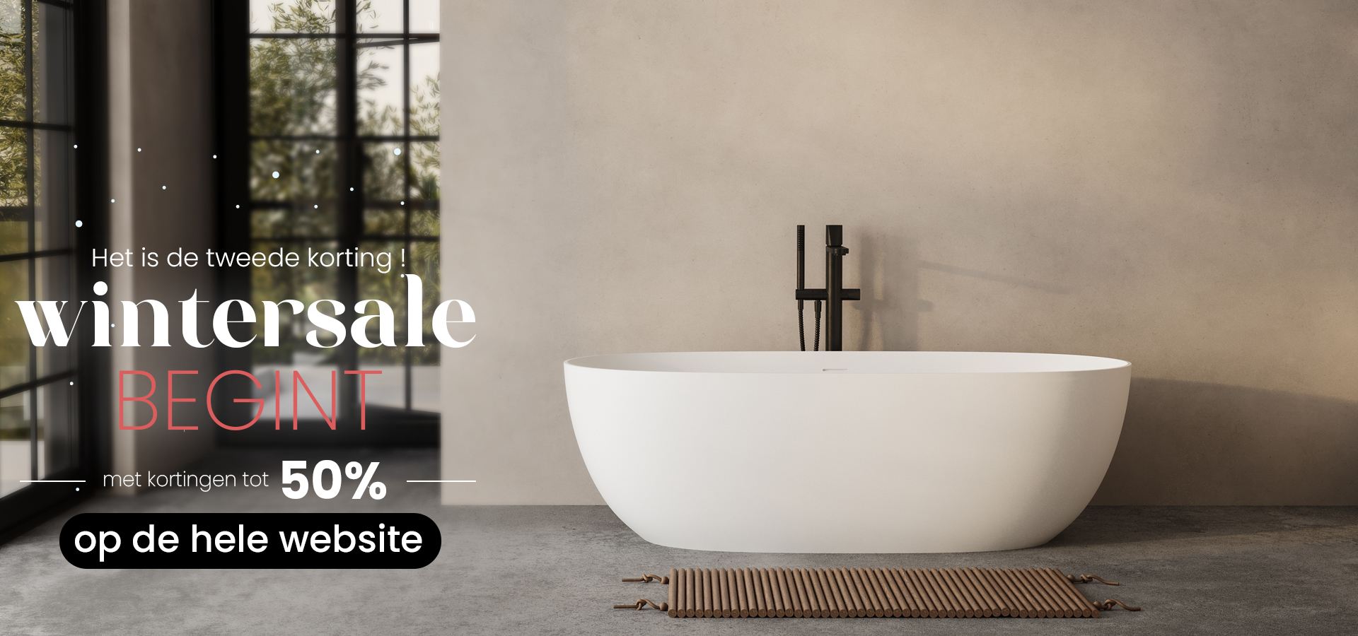 Winteruitverkoop - Tweede prijsverlaging
