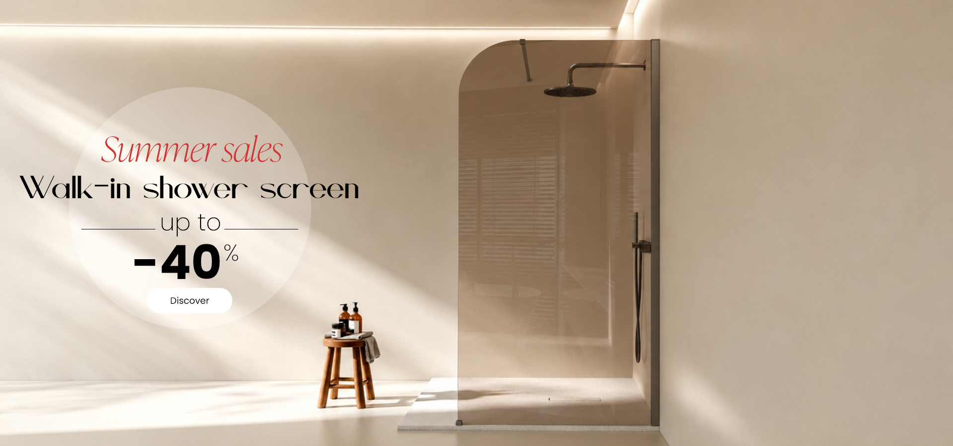 Summer sale shower enclosure