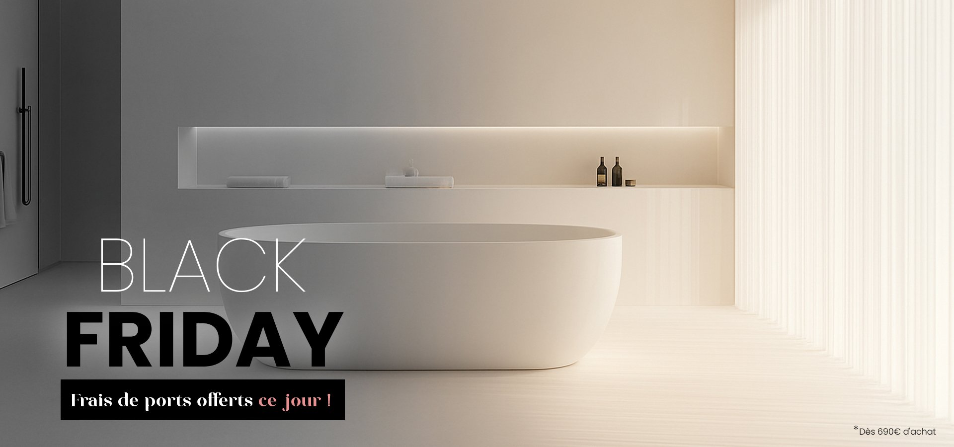 Black Friday frais de port offert